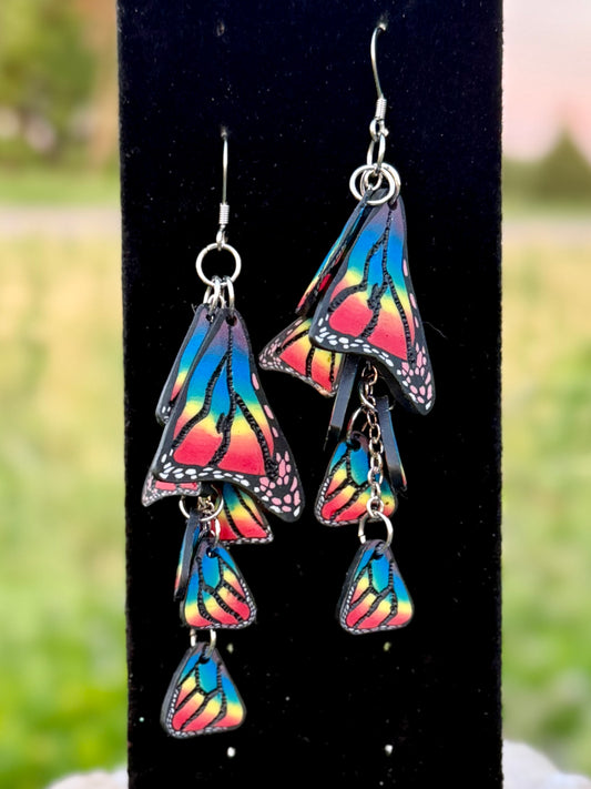 Rainbow Monarch Wing Drop