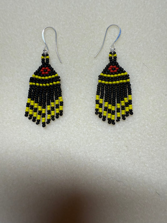 Umbreon Fringe Earrings