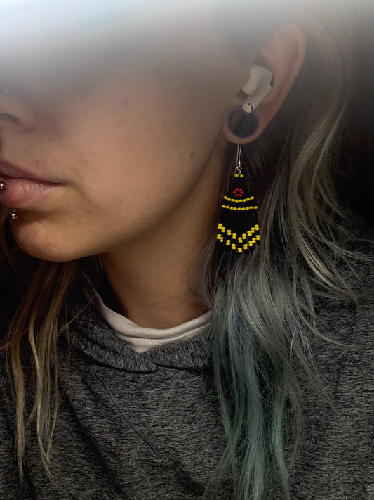 Umbreon Fringe Earrings